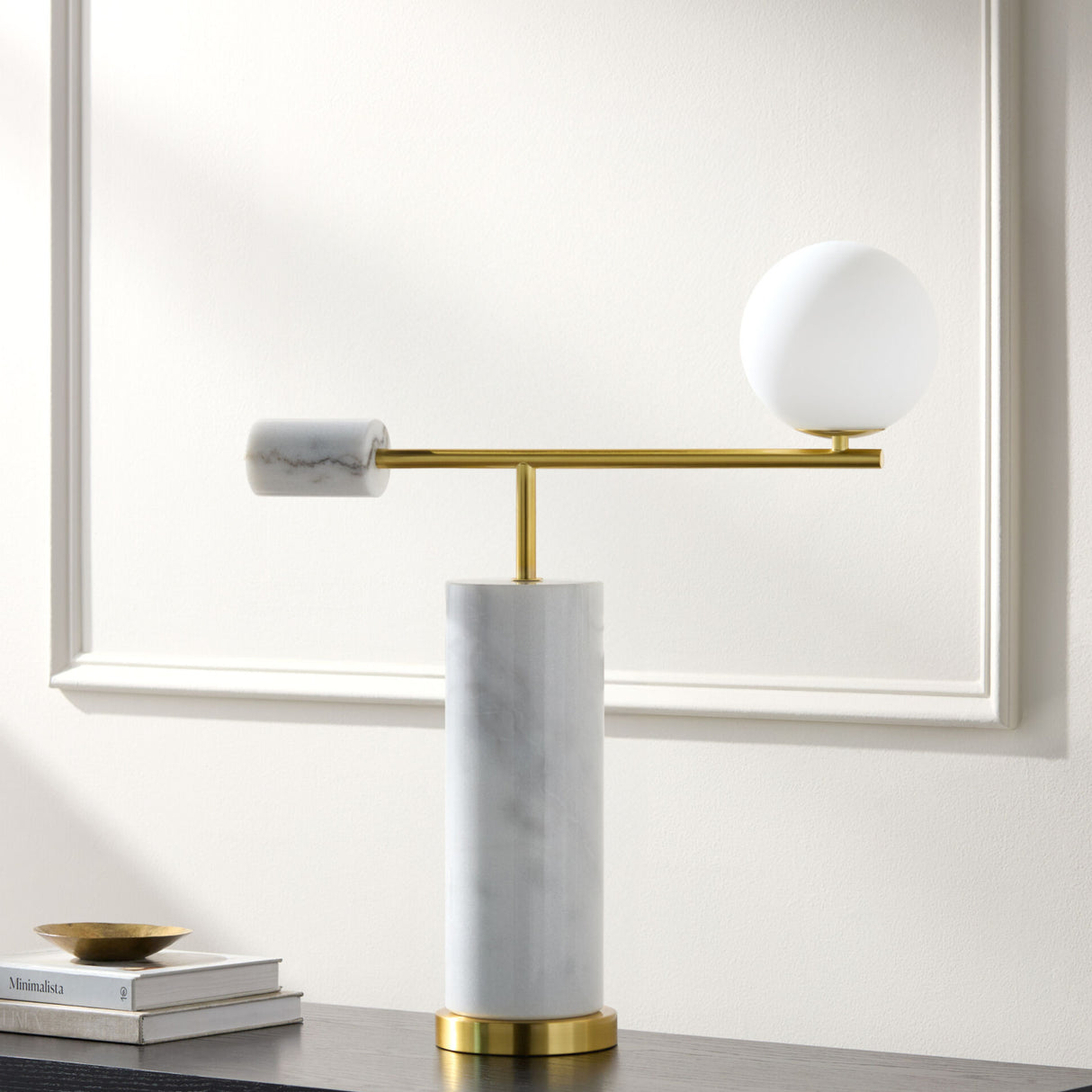   Modern European furniture - Modern Marble Accent Table Lamp - www.oroa.com | Oroa.com