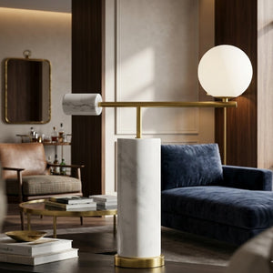   Modern European furniture - Modern Marble Accent Table Lamp - www.oroa.com | Oroa.com
