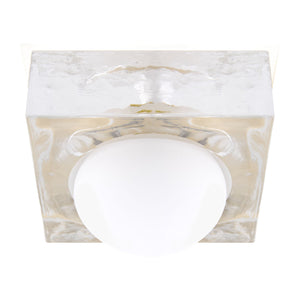   Modern European furniture - White Glass Wall Lamp - www.oroa.com | Oroa.com