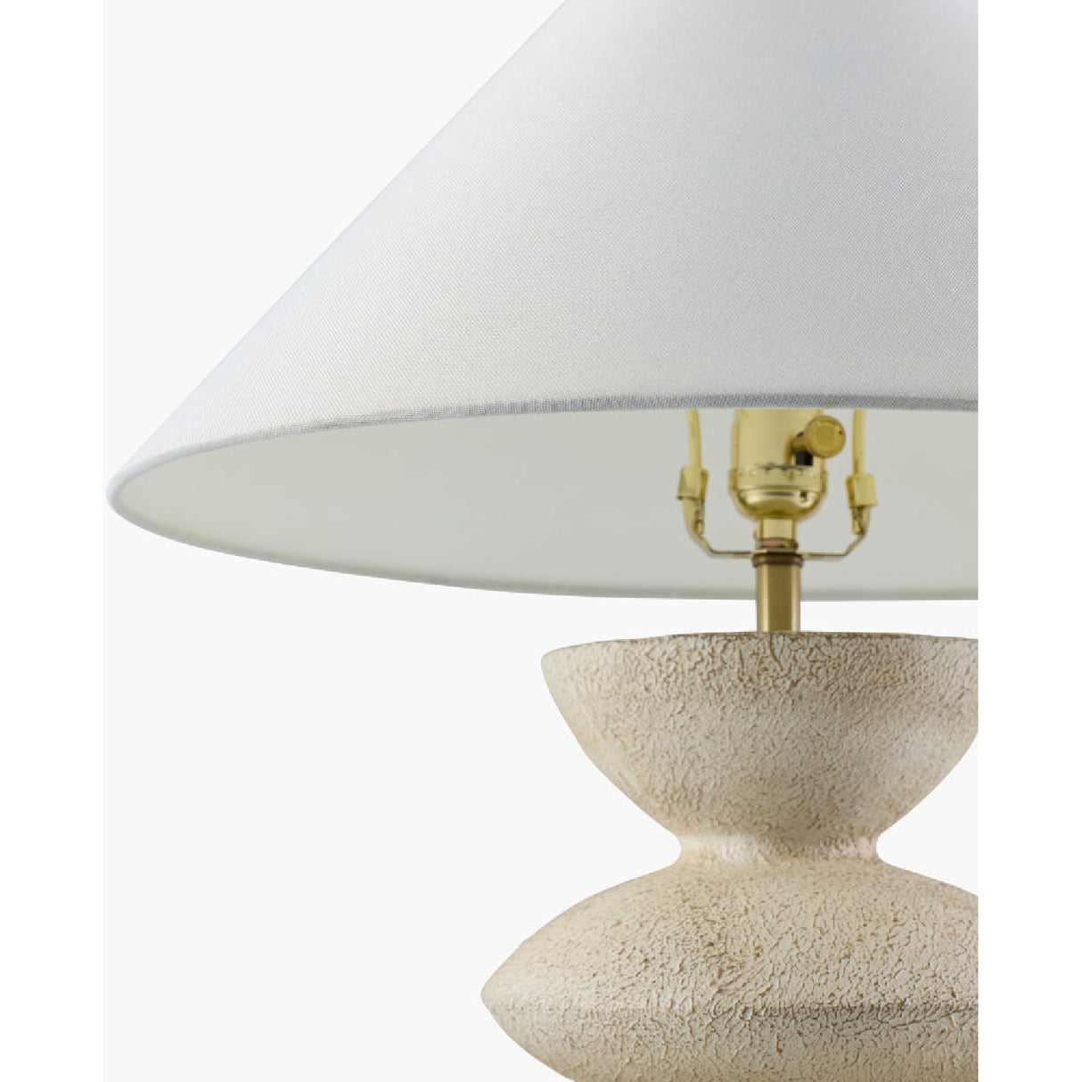   Modern European furniture - White Tiered Accent Table Lamp - www.oroa.com | Oroa.com