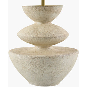   Modern European furniture - White Tiered Accent Table Lamp - www.oroa.com | Oroa.com