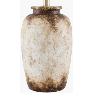   Modern European furniture - Rustic Cream Cement Table Lamp - www.oroa.com | Oroa.com