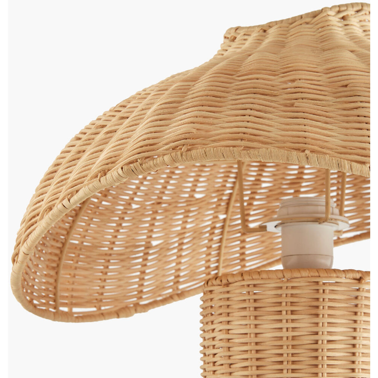   Modern European furniture - Natural Rattan Accent Table Lamp - www.oroa.com | Oroa.com