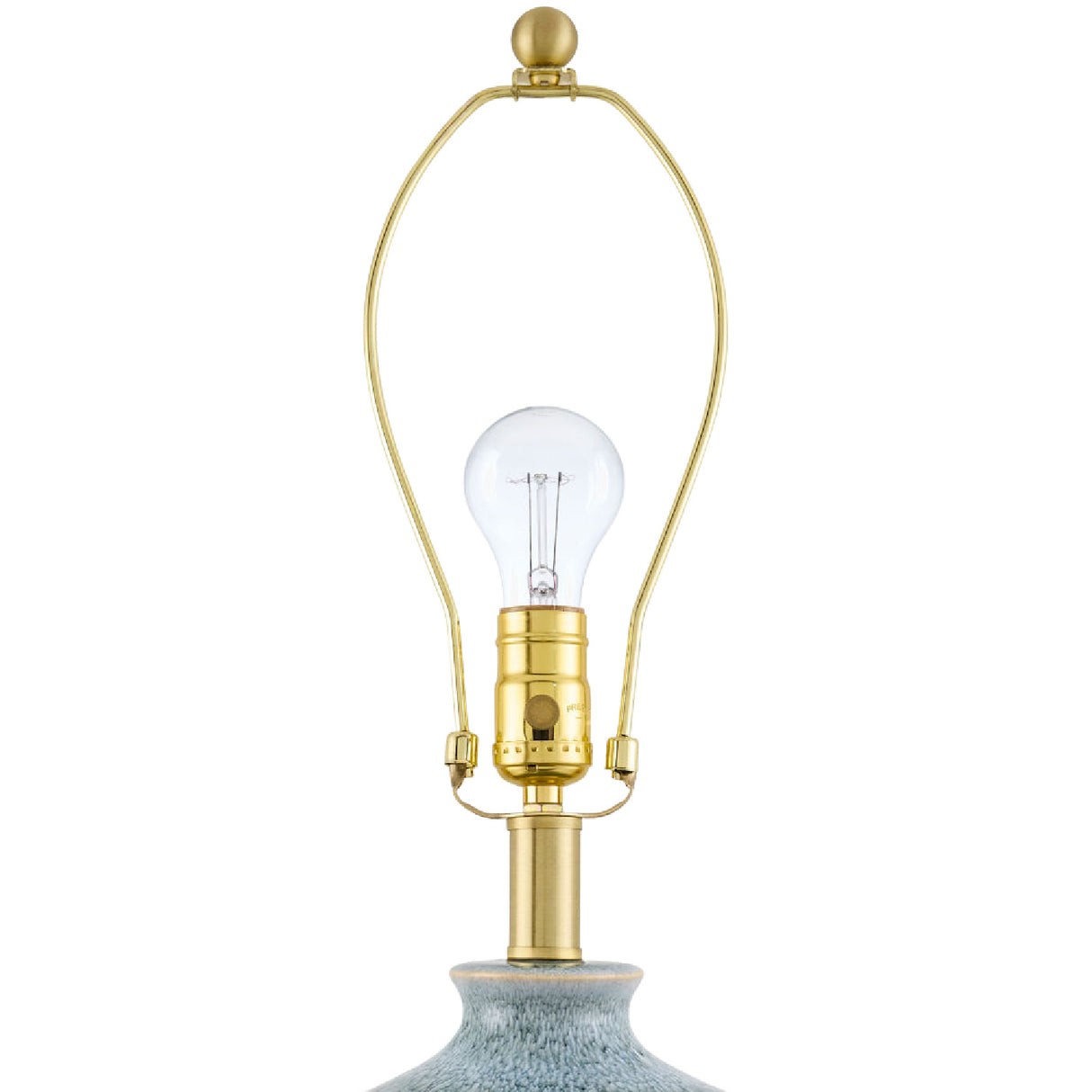   Modern European furniture - Gradient Blue Ceramic Table Lamp - www.oroa.com | Oroa.com