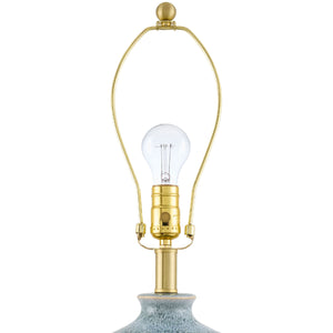   Modern European furniture - Gradient Blue Ceramic Table Lamp - www.oroa.com | Oroa.com