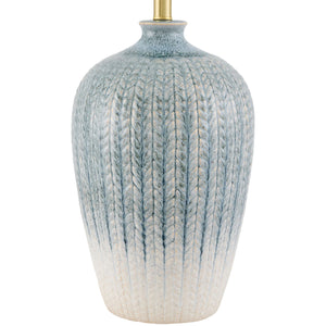   Modern European furniture - Gradient Blue Ceramic Table Lamp - www.oroa.com | Oroa.com