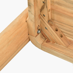   Modern European furniture - Cushioned Teak Outdoor Backless Bench - www.oroa.com | Oroa.com