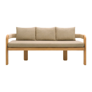   Modern European furniture - Cushioned Teak Outdoor Bench - www.oroa.com | Oroa.com