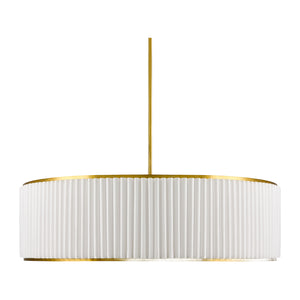   Modern European furniture - White Fluted 2-Light Chandelier - www.oroa.com | Oroa.com