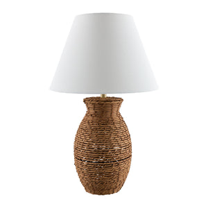   Modern European furniture - Painted Rattan Accent Table Lamp - www.oroa.com | Oroa.com