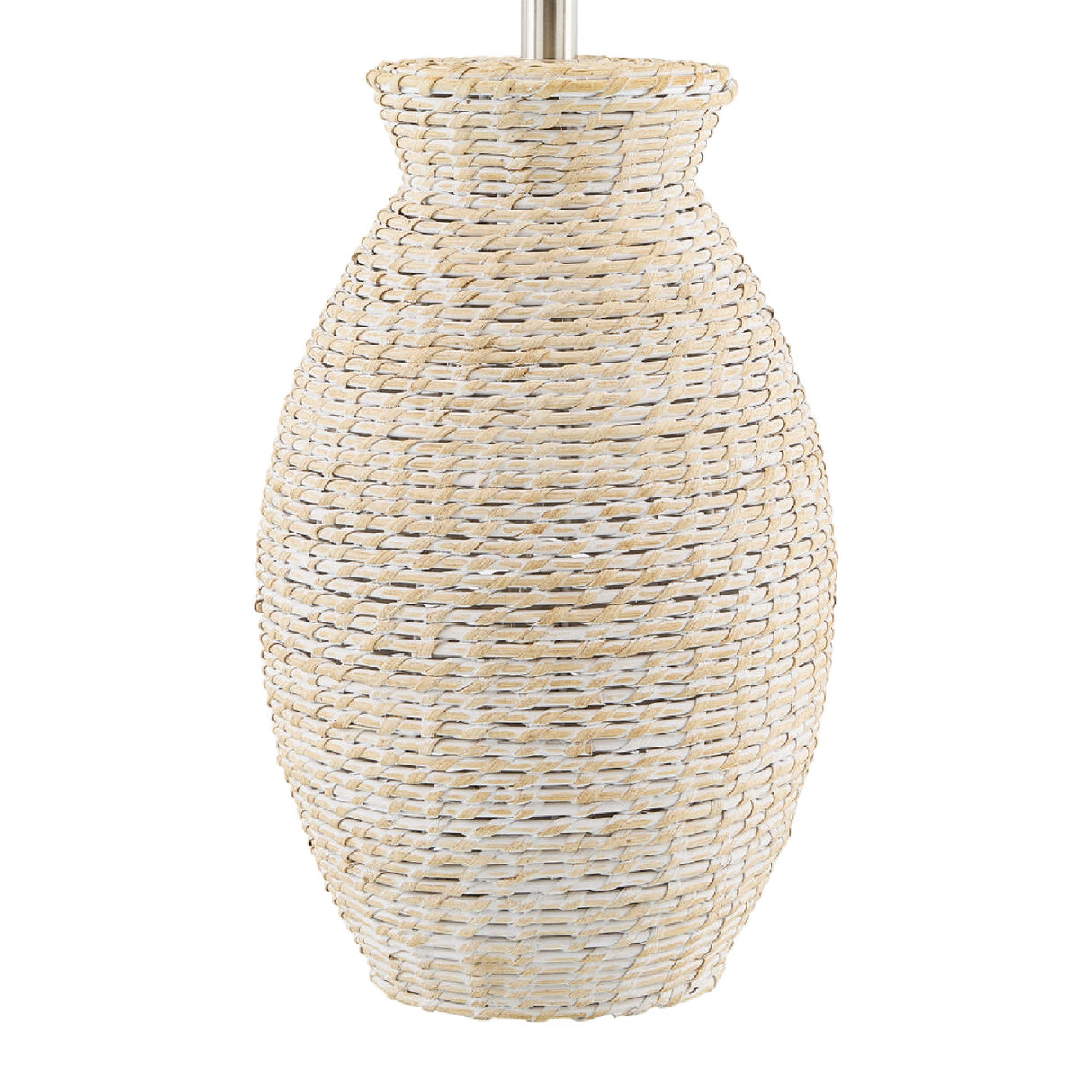   Modern European furniture - Painted Rattan Accent Table Lamp - www.oroa.com | Oroa.com