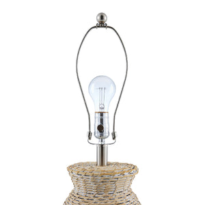   Modern European furniture - Painted Rattan Accent Table Lamp - www.oroa.com | Oroa.com