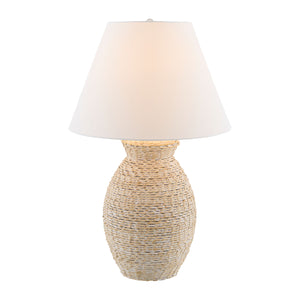   Modern European furniture - Painted Rattan Accent Table Lamp - www.oroa.com | Oroa.com
