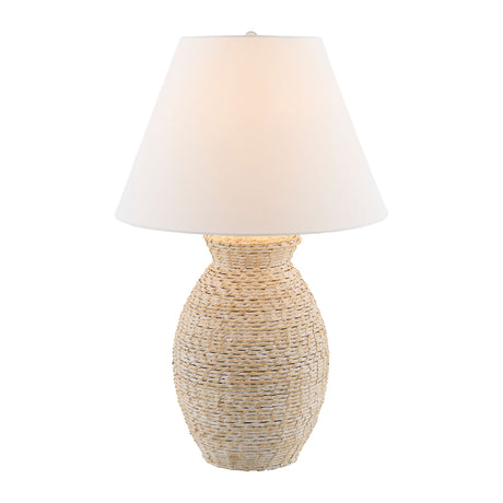   Modern European furniture - Painted Rattan Accent Table Lamp - www.oroa.com | Oroa.com