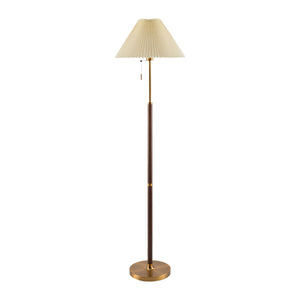   Modern European furniture - Pleated White Linen Floor Lamp - www.oroa.com | Oroa.com