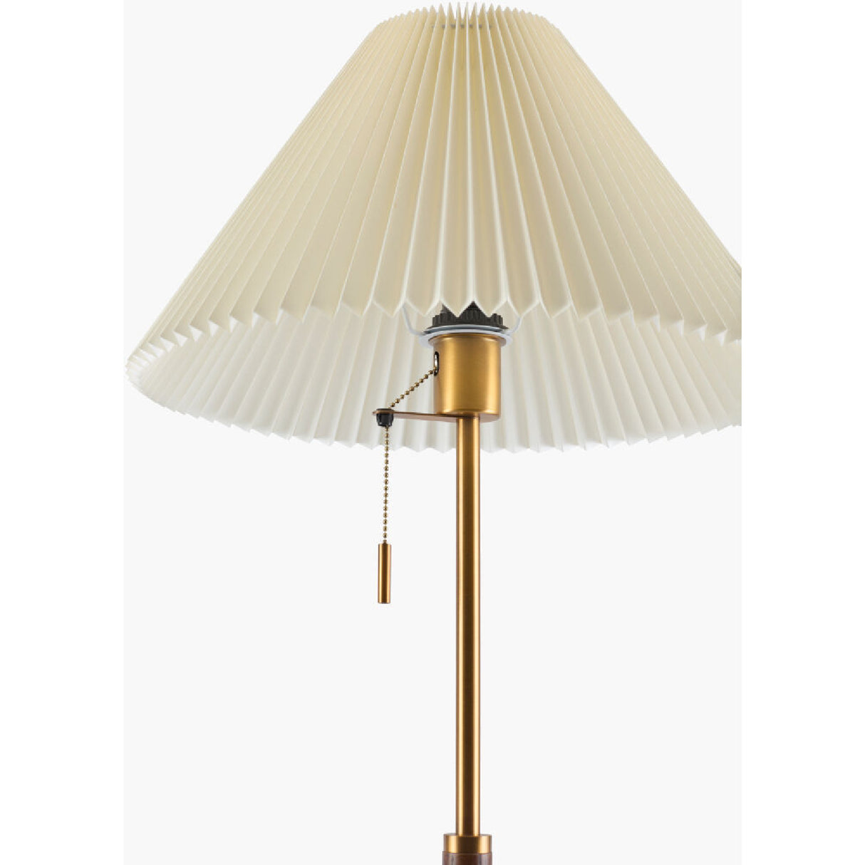   Modern European furniture - Pleated White Linen Floor Lamp - www.oroa.com | Oroa.com