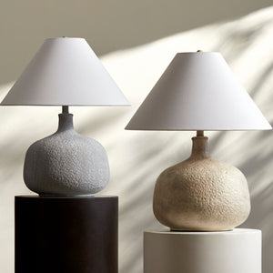   Modern European furniture - Textured Ceramic Accent Table Lamp - www.oroa.com | Oroa.com