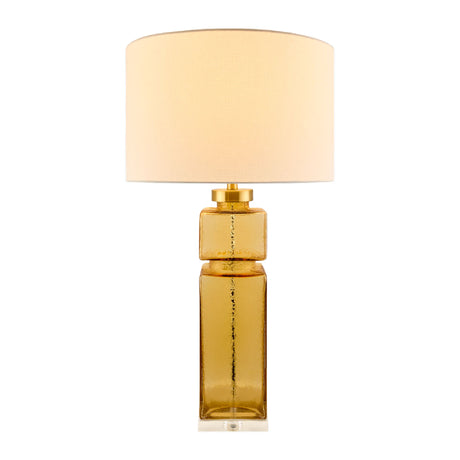   Modern European furniture - Yellow Glass Accent Table Lamp - www.oroa.com | Oroa.com