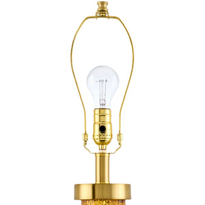   Modern European furniture - Yellow Glass Accent Table Lamp - www.oroa.com | Oroa.com
