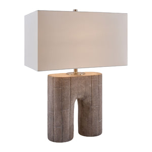   Modern European furniture - Painted Gray Accent Table Lamp - www.oroa.com | Oroa.com