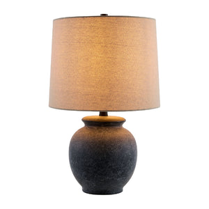   Modern European furniture - Antique Gray Ceramic Table Lamp - www.oroa.com | Oroa.com