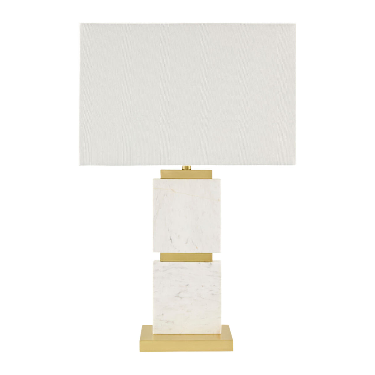   Modern European furniture - Natural White Marble Table Lamp - www.oroa.com | Oroa.com
