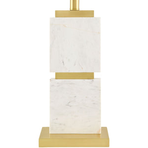   Modern European furniture - Natural White Marble Table Lamp - www.oroa.com | Oroa.com