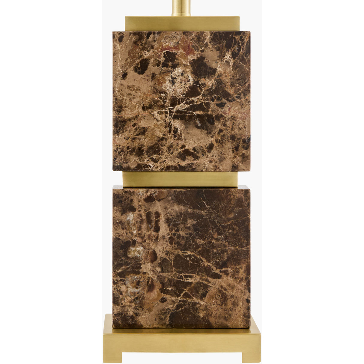   Modern European furniture - Travertine Accent Table Lamp - www.oroa.com | Oroa.com