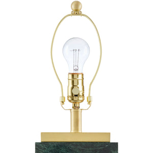   Modern European furniture - Travertine Accent Table Lamp - www.oroa.com | Oroa.com