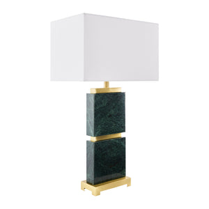   Modern European furniture - Travertine Accent Table Lamp - www.oroa.com | Oroa.com