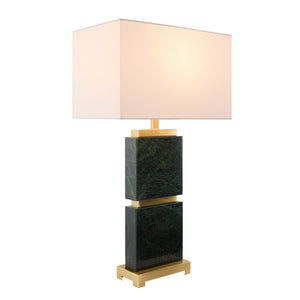   Modern European furniture - Travertine Accent Table Lamp - www.oroa.com | Oroa.com