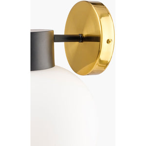   Modern European furniture - White Glass Sphere Wall Lamp - www.oroa.com | Oroa.com