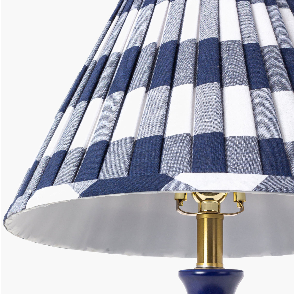   Modern European furniture - Blue Linen Ceramic Table Lamp - www.oroa.com | Oroa.com