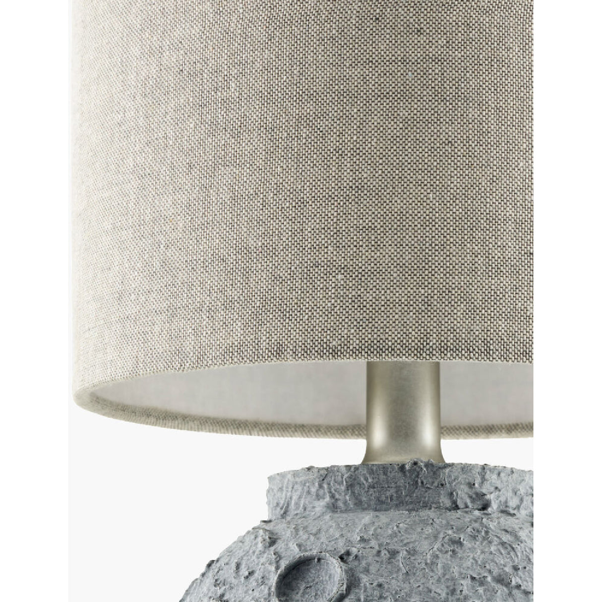   Modern European furniture - Textured Round Base Table Lamps (2) - www.oroa.com | Oroa.com
