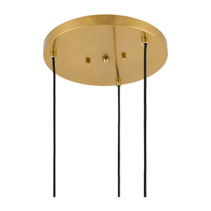   Modern European furniture - 3-Light White Glass Chandelier - www.oroa.com | Oroa.com