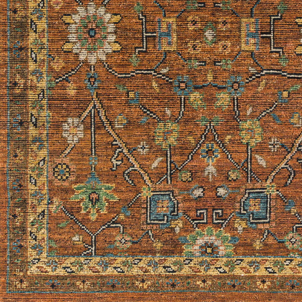   Modern furniture - Hand-Knotted Fringed Wool Carpet - www.oroa.com | Oroa.com