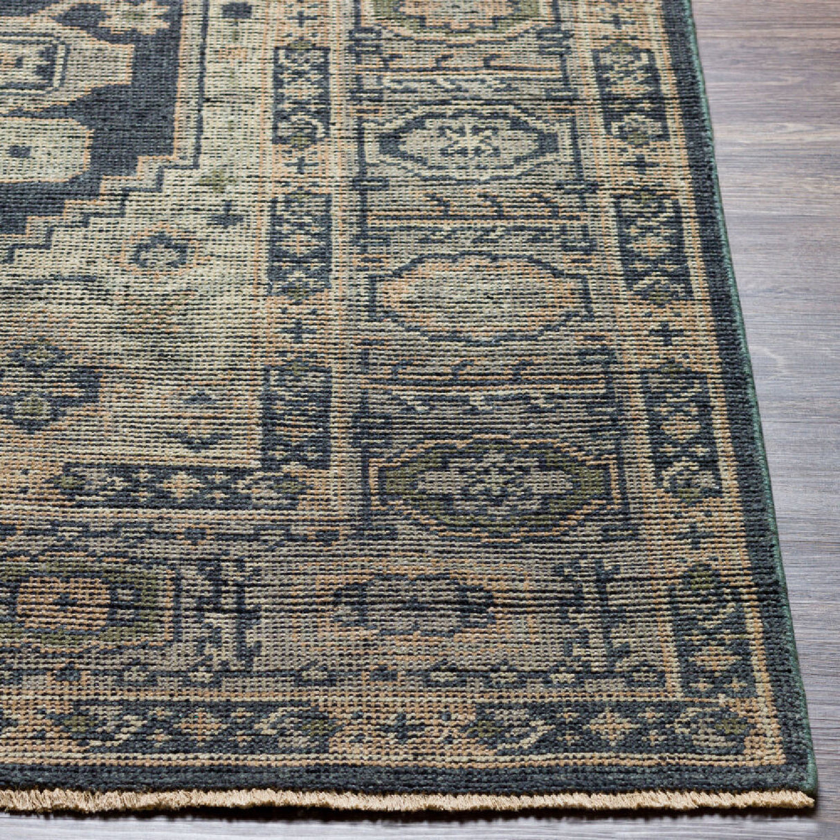   Modern furniture - Fringed Wool Printed Table Runner - www.oroa.com | Oroa.com