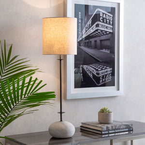   Modern European furniture - White Linen Floor Lamp - www.oroa.com | Oroa.com