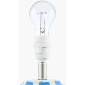   Modern European furniture - Lined Round Ceramic Table Lamp - www.oroa.com | Oroa.com