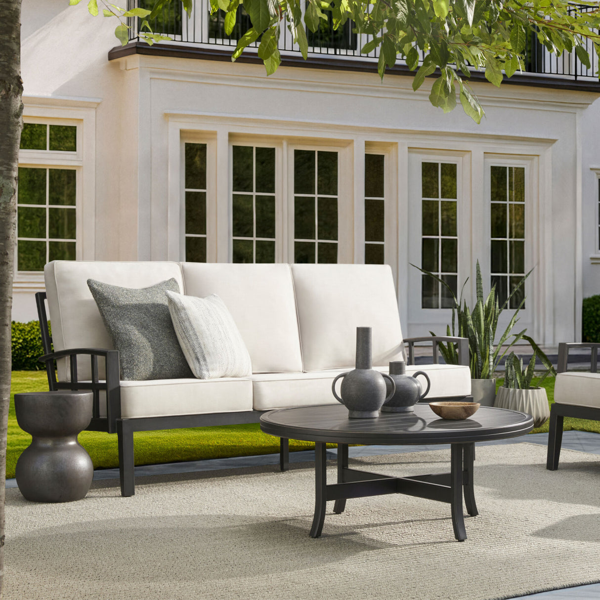   Modern European furniture - Hourglass Ceramic Garden Stool - www.oroa.com | Oroa.com