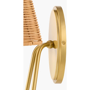   Modern European furniture - Rattan 2-Light Wall Lamp - www.oroa.com | Oroa.com