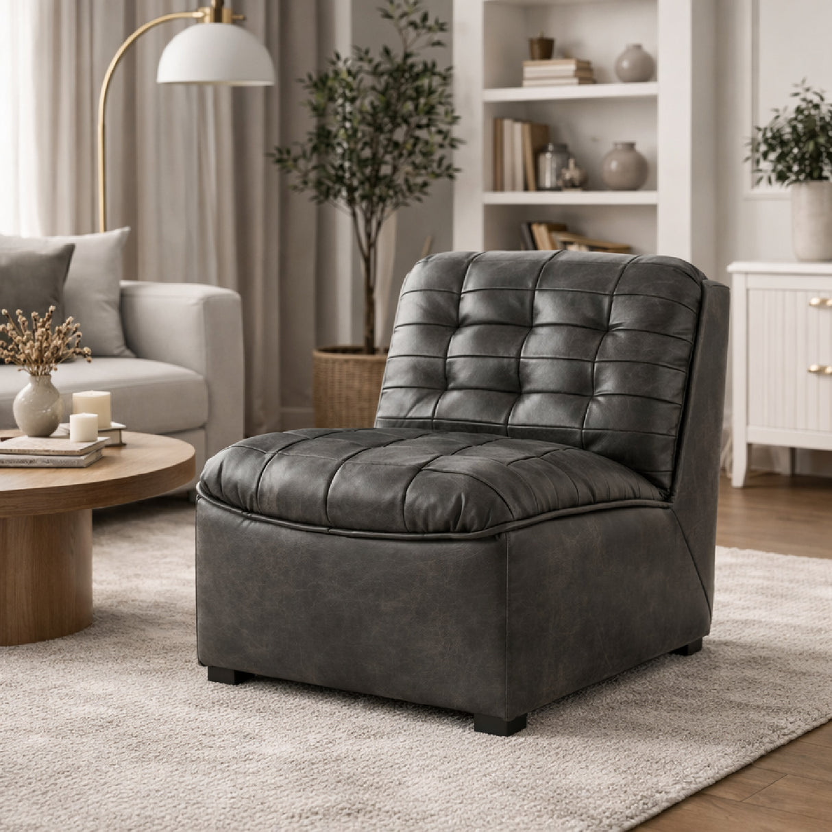   Modern European furniture - Tufted Modular Sofa - www.oroa.com | Oroa.com