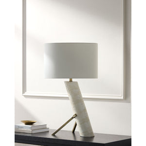   Modern European furniture - Tilted Tube Base Table Lamp - www.oroa.com | Oroa.com