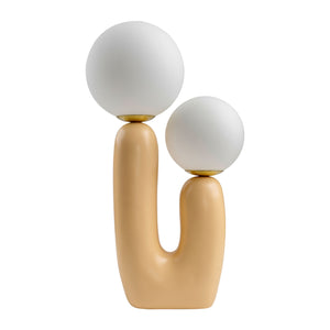   Modern European furniture - Double Round Glass Table Lamp S - www.oroa.com | Oroa.com