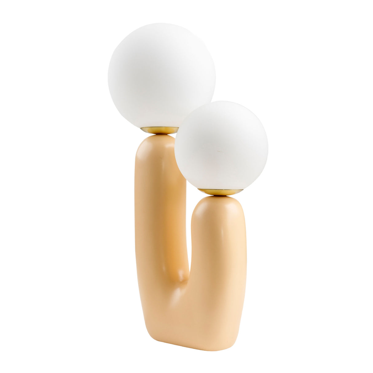   Modern European furniture - Double Round Glass Table Lamp S - www.oroa.com | Oroa.com