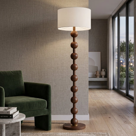   Modern European furniture - Wood Veneer Accent Floor Lamp - www.oroa.com | Oroa.com