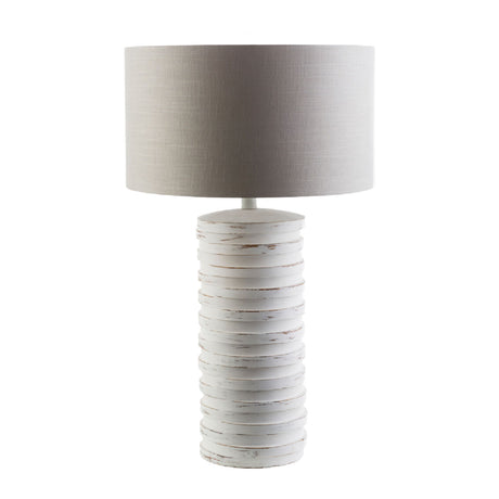   Modern European furniture - Distressed Finish Accent Table Lamp - www.oroa.com | Oroa.com