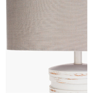  Modern European furniture - Distressed Finish Accent Table Lamp - www.oroa.com | Oroa.com