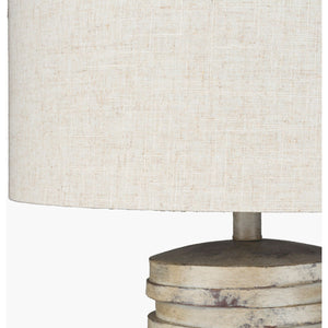   Modern European furniture - Distressed Finish Accent Table Lamp - www.oroa.com | Oroa.com