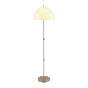   Modern European furniture - White Glass Dome Floor Lamp - www.oroa.com | Oroa.com